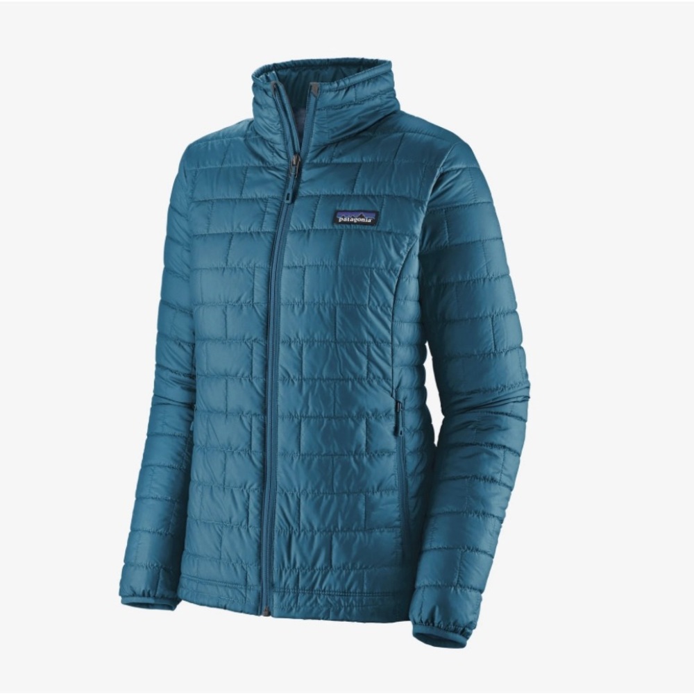 Patagonia nano puff small wavey blue
